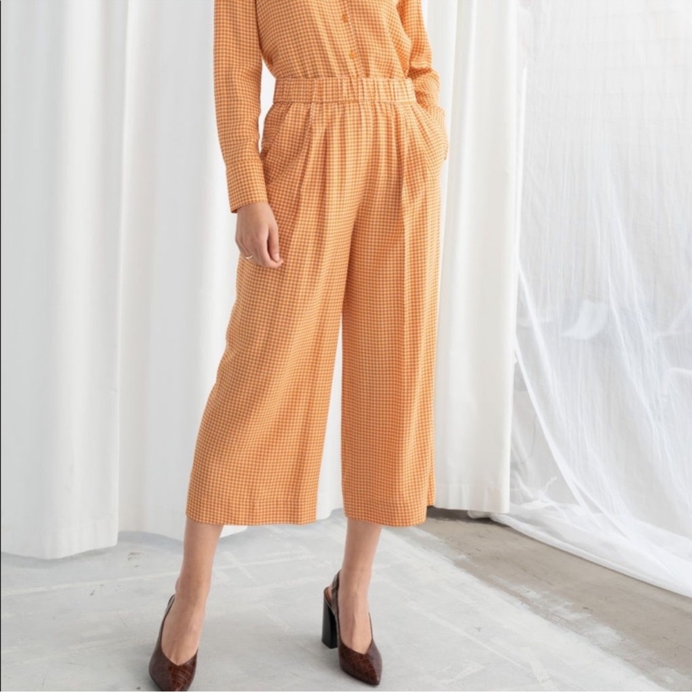 & Other Stories Cropped Pants